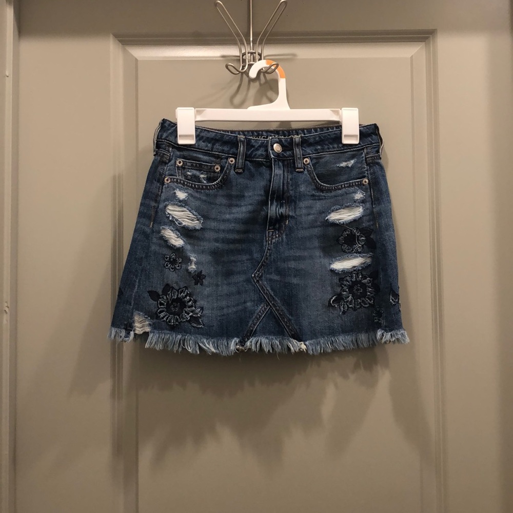 Denim skirt